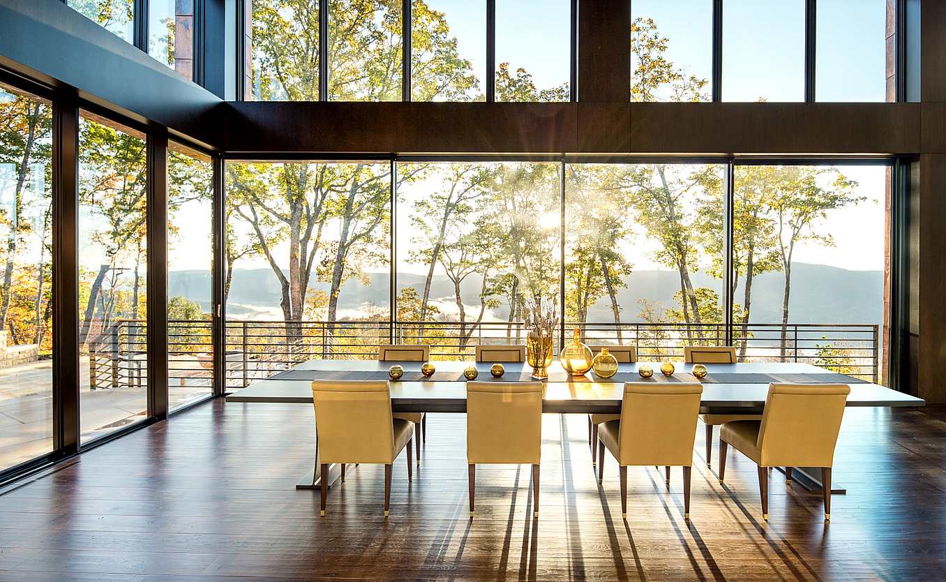 Exterior glass wall systems