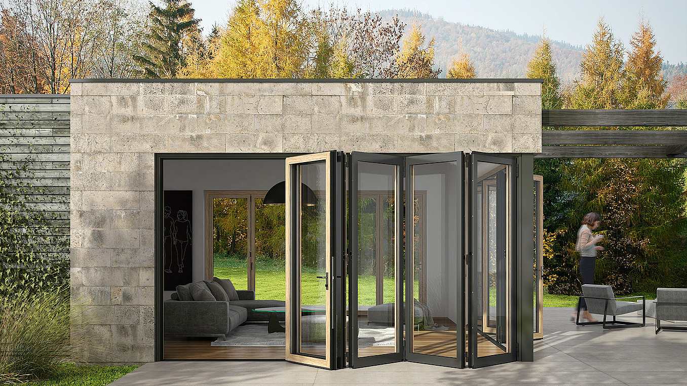 retractable glass wall systems by NanaWall