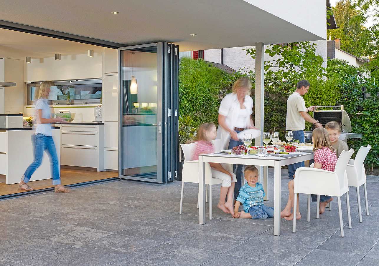 NanaWall folding patio door