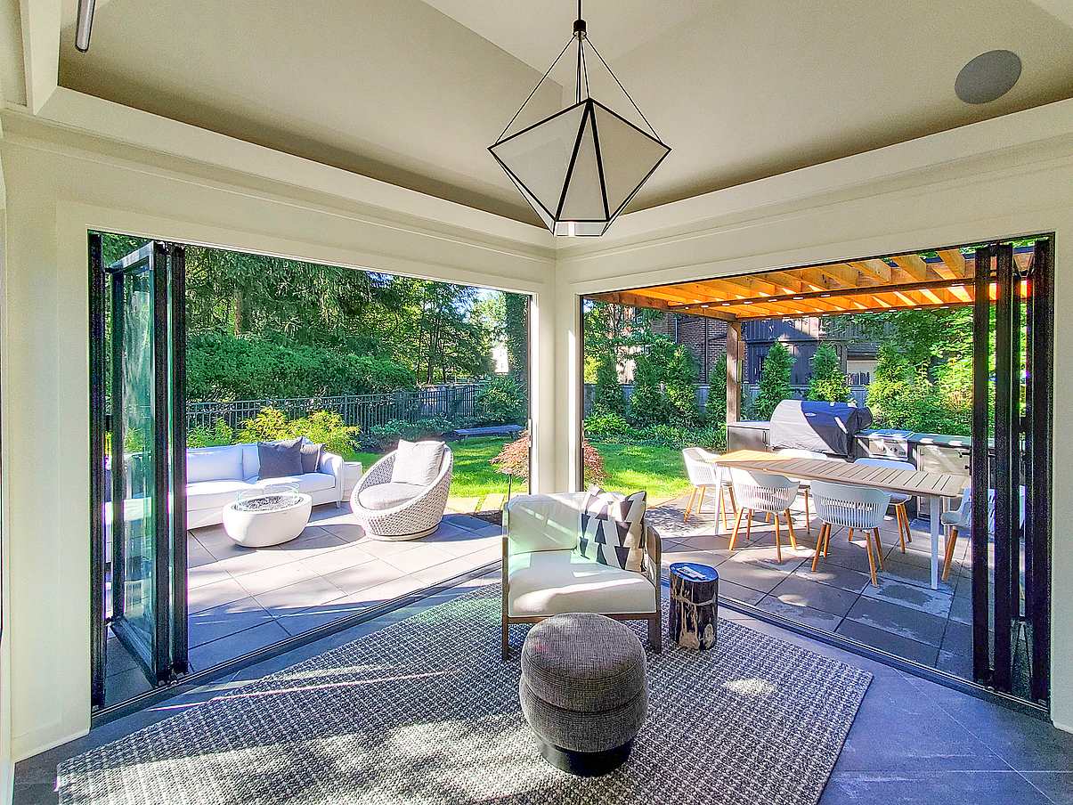folding patio door systems