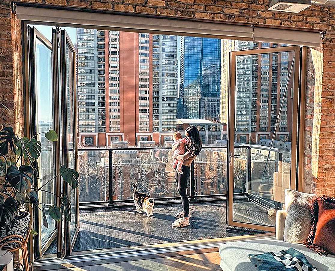 balcony folding glass wall systems
