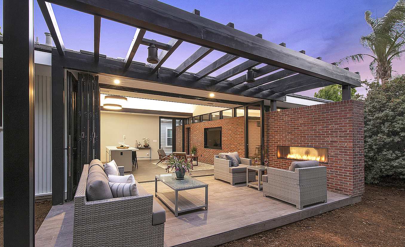 aluminum clad folding doors