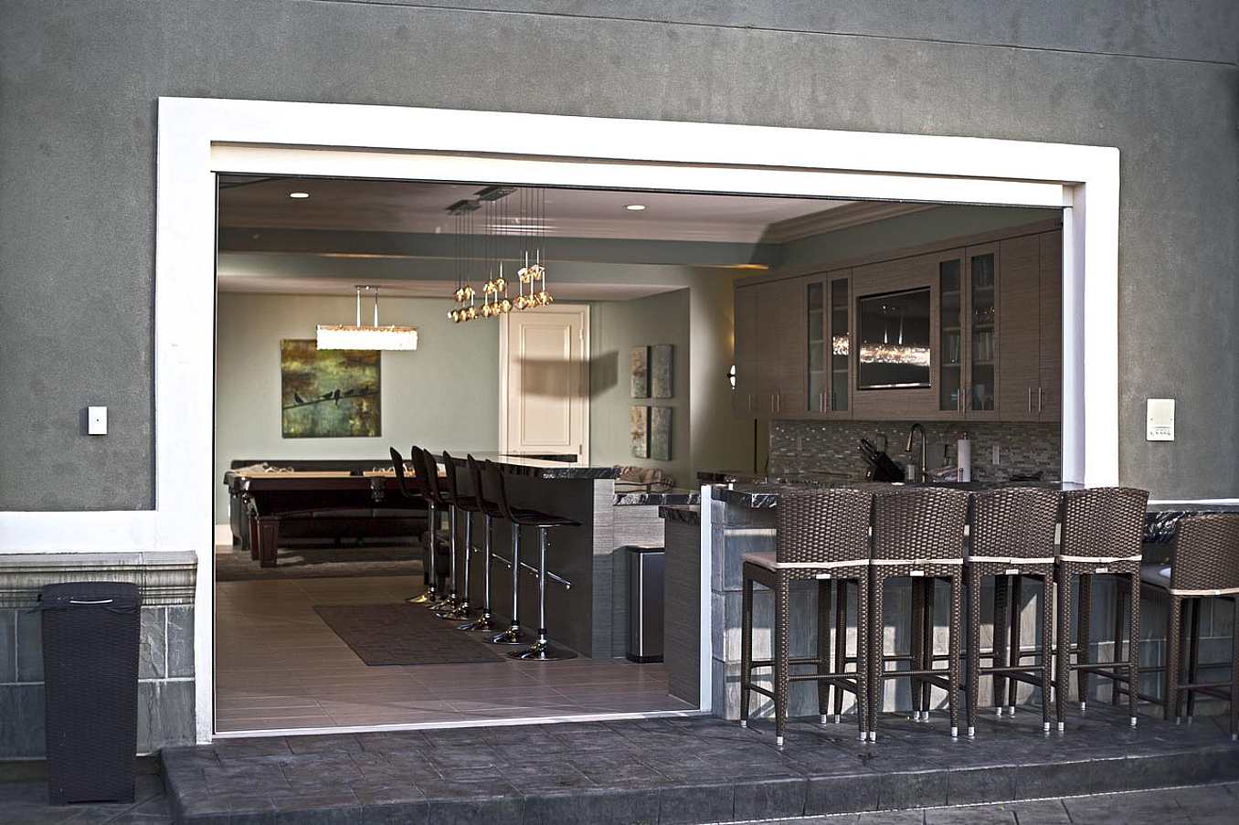 NanaWall sliding Glass window door system