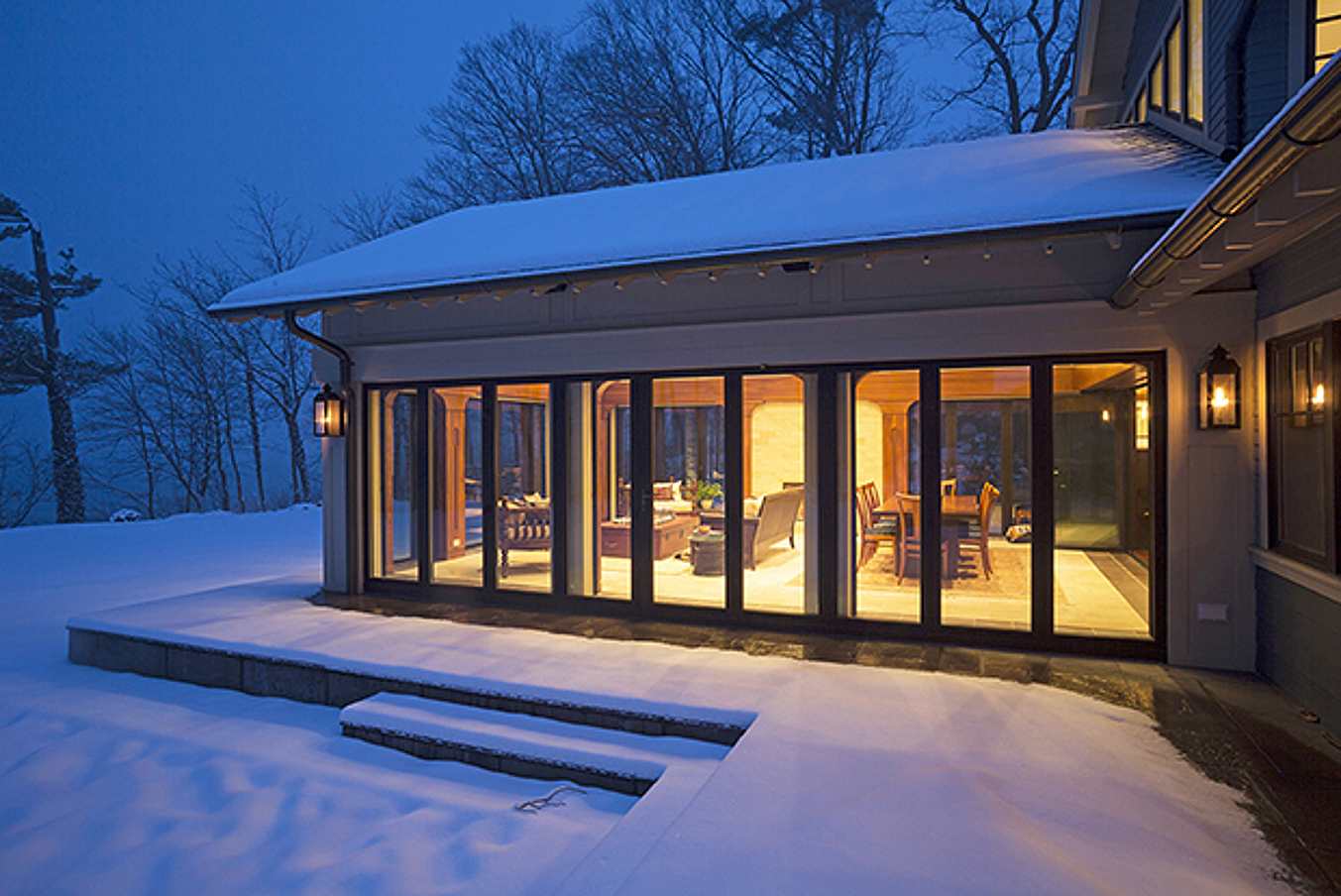 high performance folding glass walls