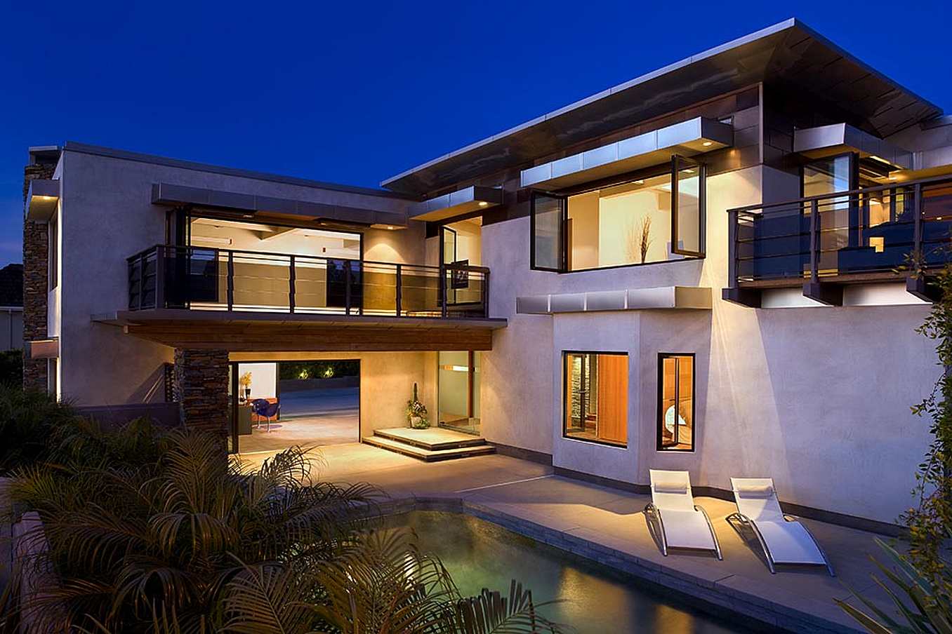 NanaWall aluminum folding glass wall system