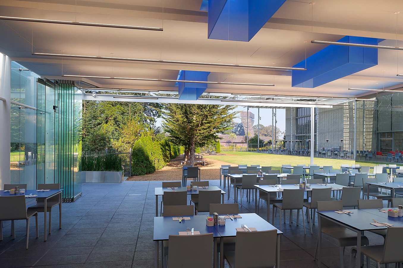 NanaWall frameless single track sliding system
