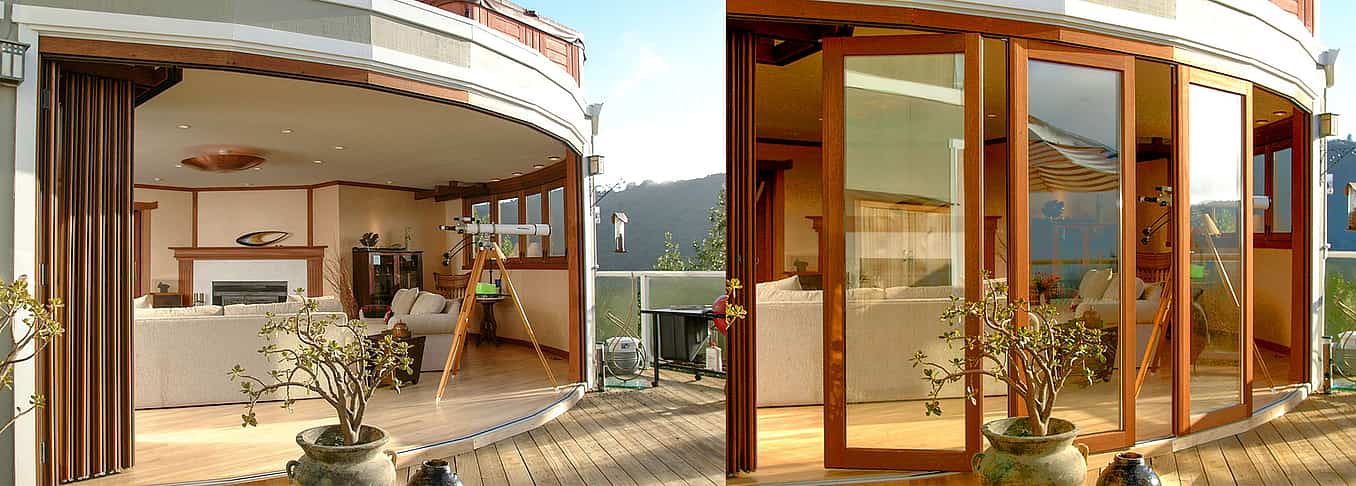 wood framed durable sliding glass doors lasts for decades