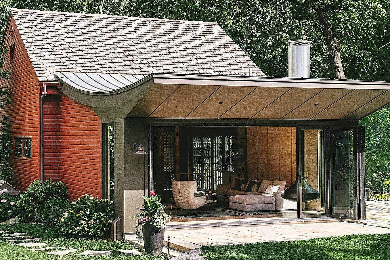 opening glass wall system inbarn conversion