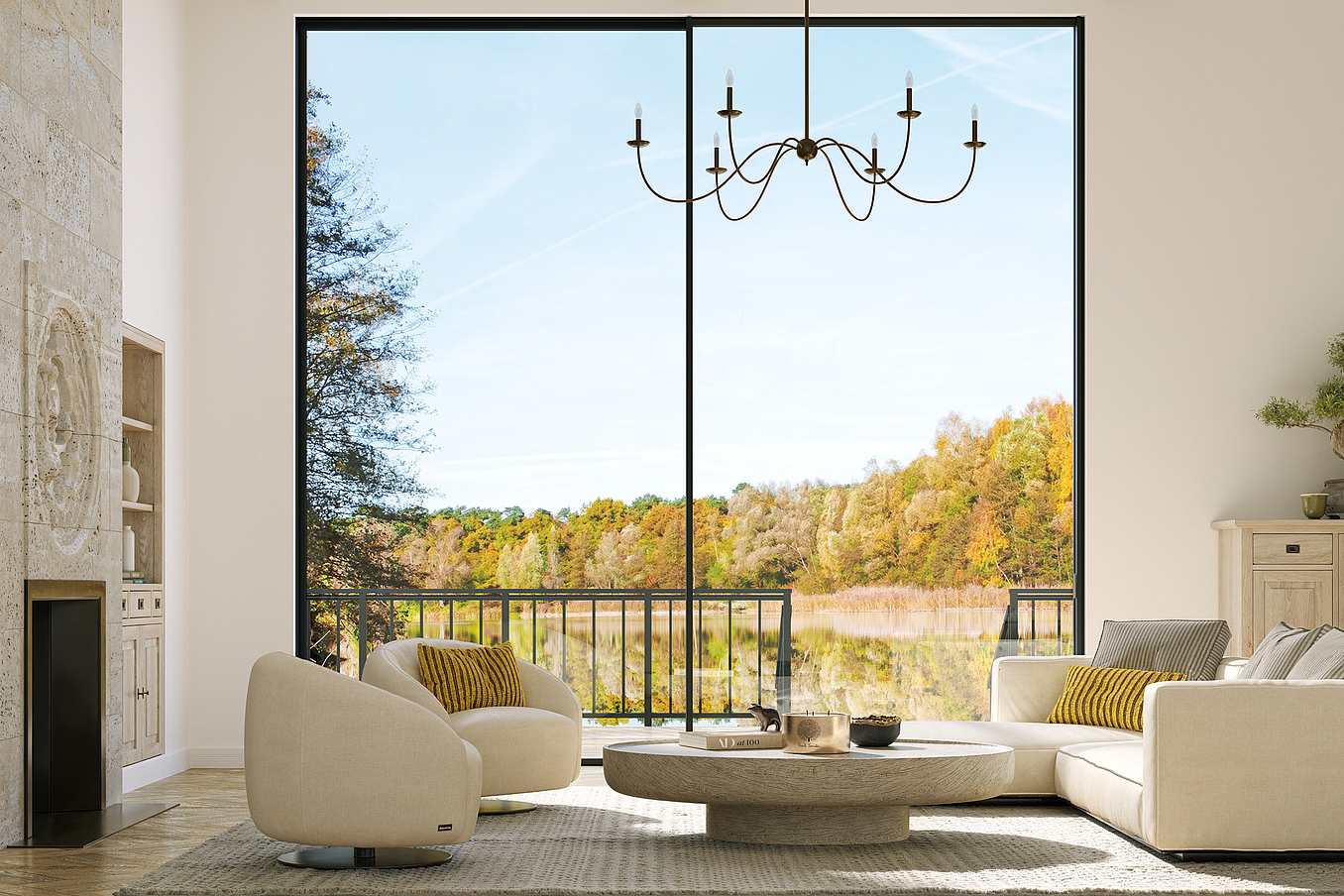 NanaWall minimal frame sliding glass doors