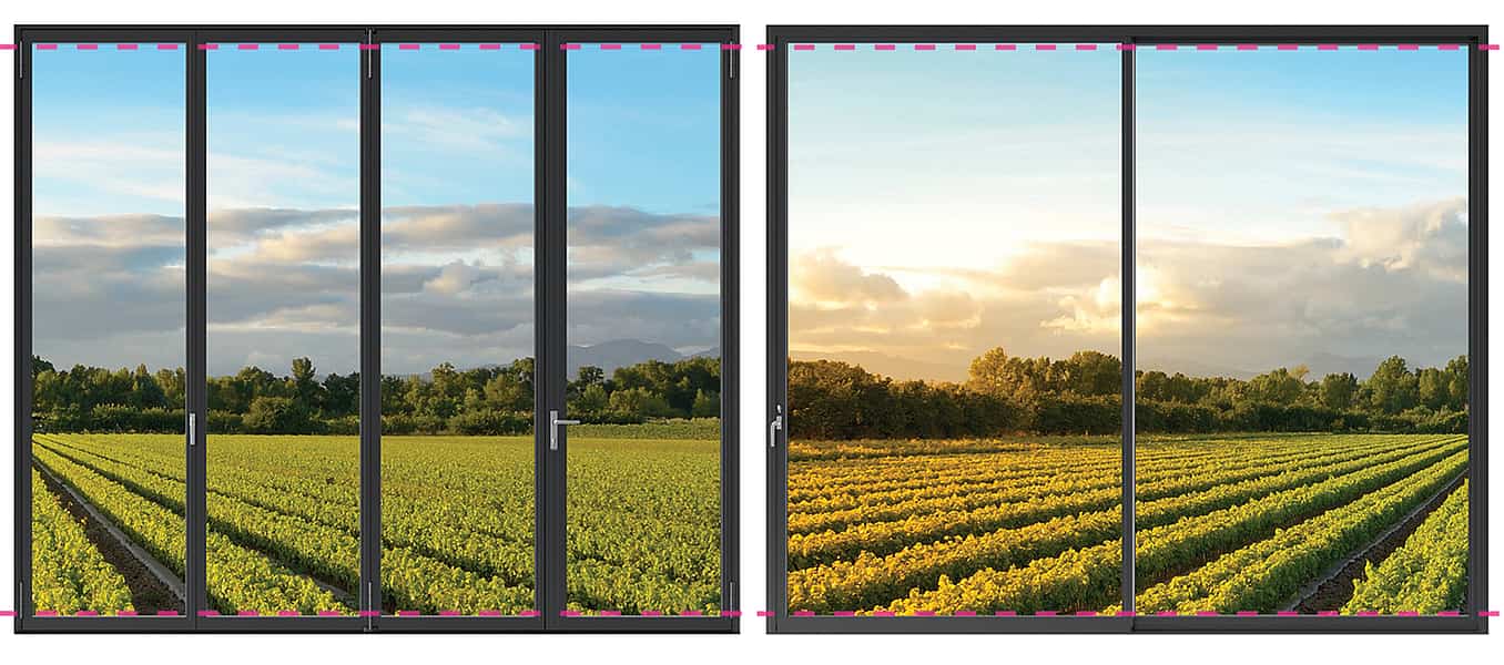 Folding vs Sliding Glass Doors