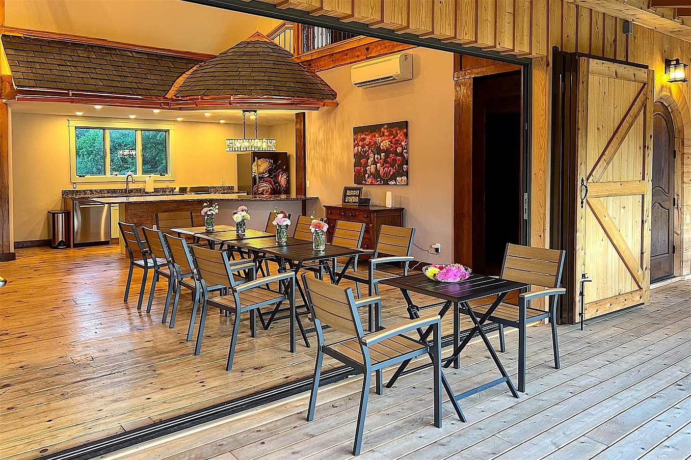 Bifolding patio door in Bardominium