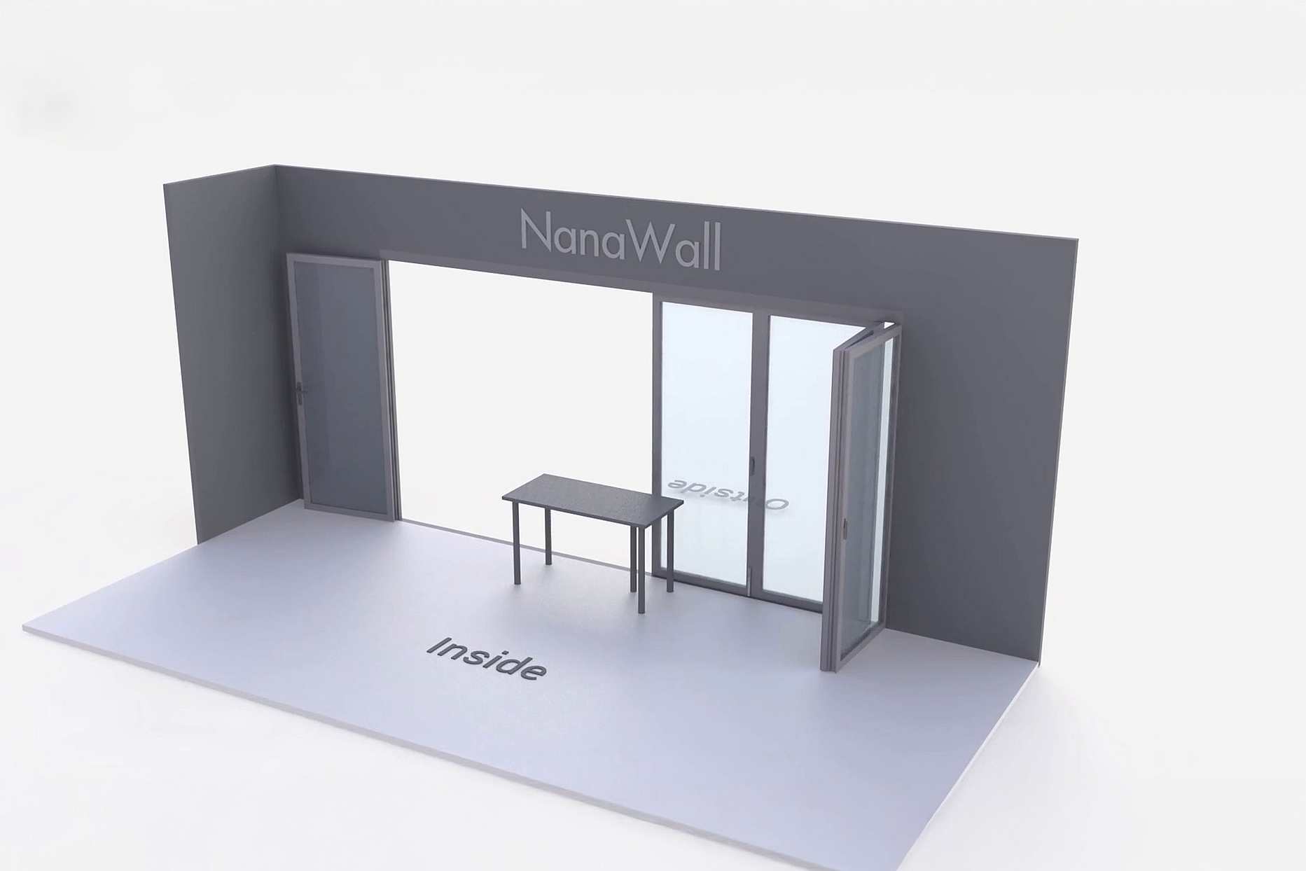 NanaWall Generation 4 Folding Glass Door operation for folding vs sliding glass doors