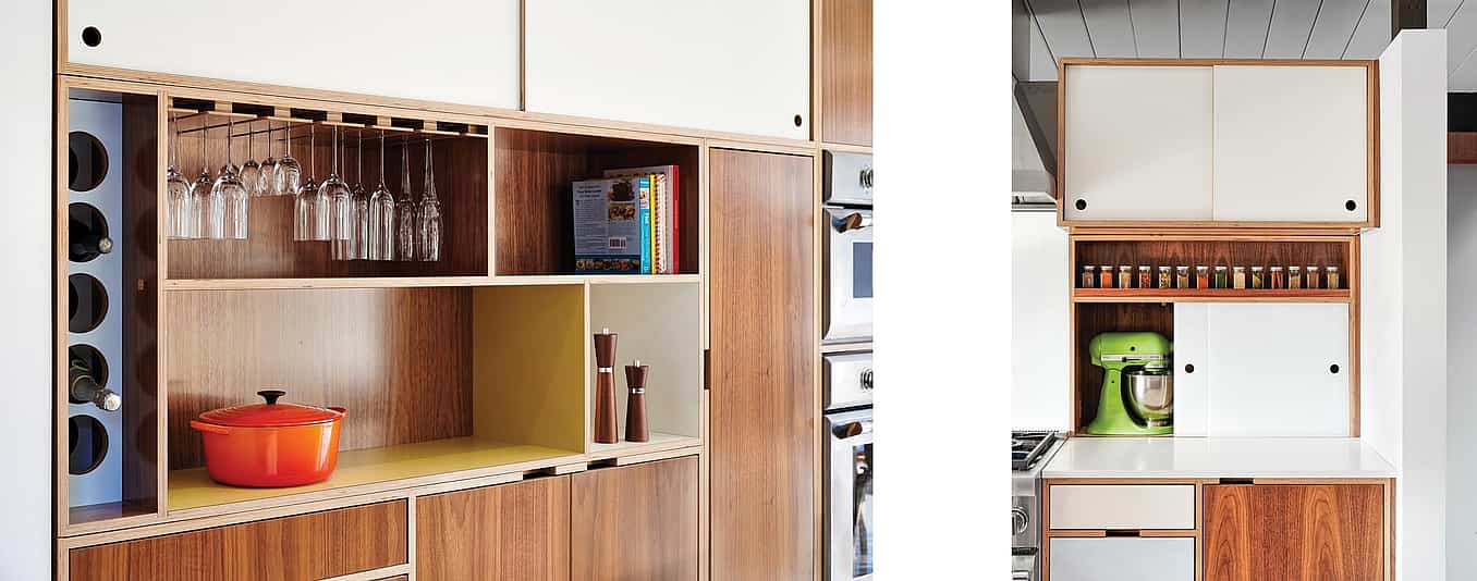 mid-century modern kitchen remodel