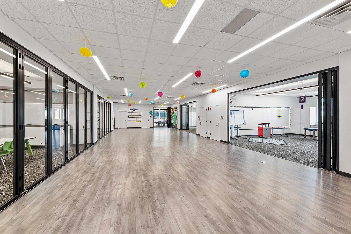 collaborative learning hubs in school design