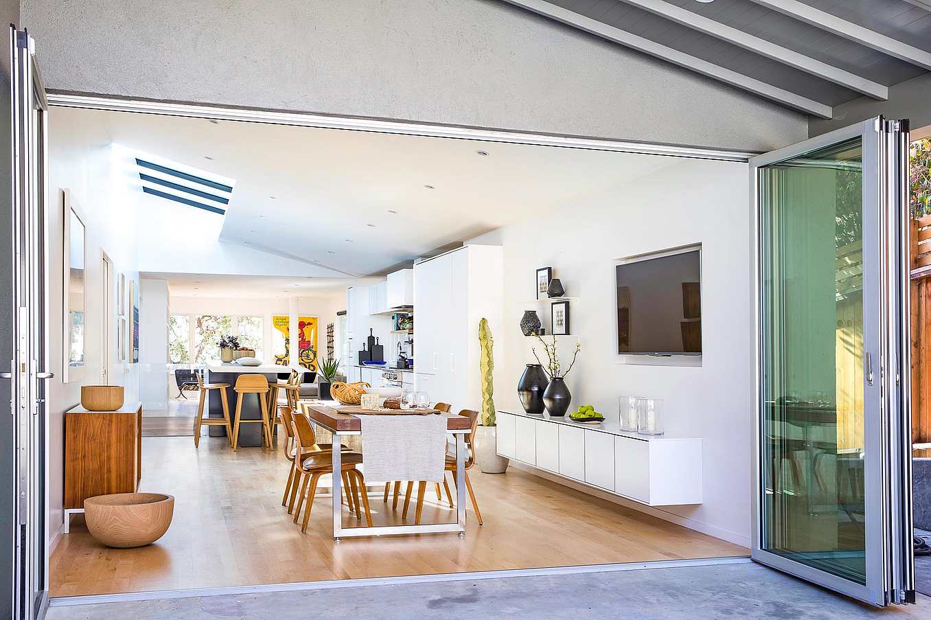 remodel with retractable patio doors