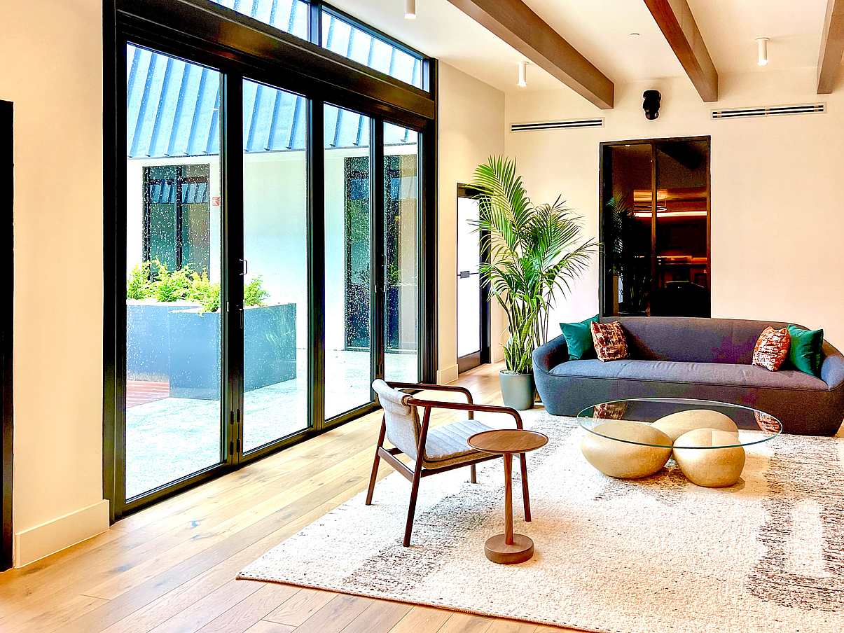 commercial folding door