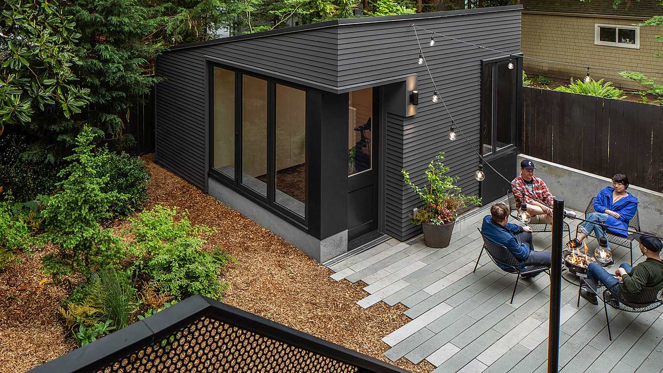 ADU with NanaWall folding window system