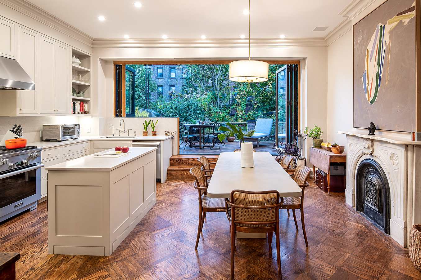 wood window door combination