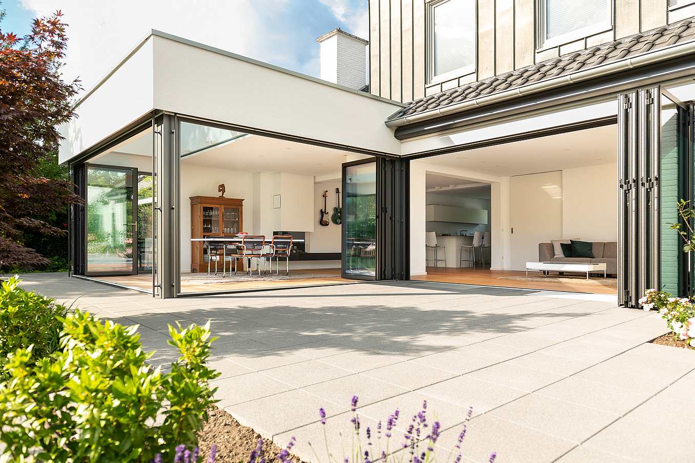 inswing outswing opening glass walls