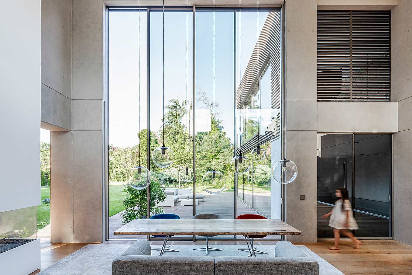 NanaWall opening glass walls 