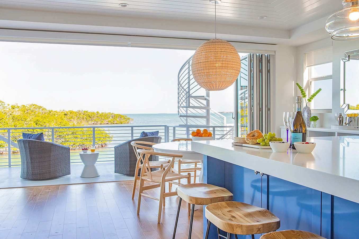 hurricane rated folding glass walls for outdoor living spaces