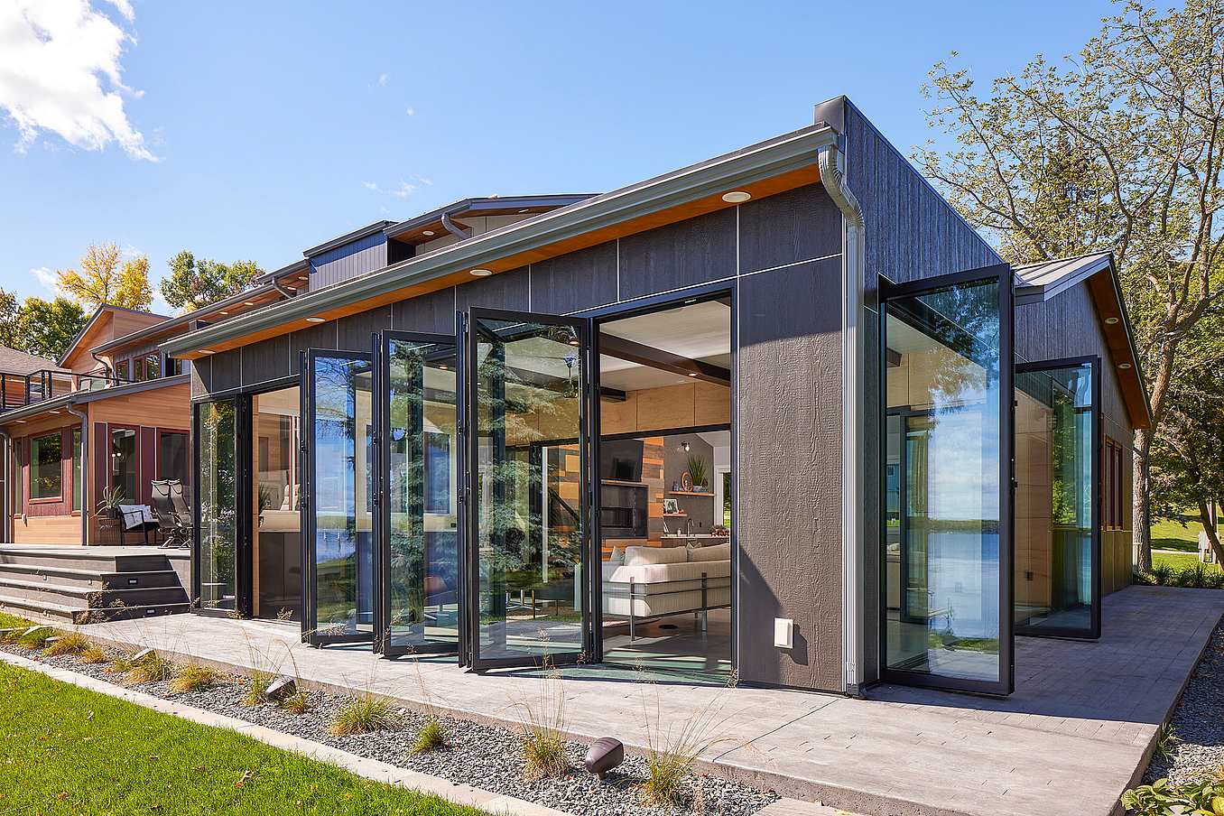 Generation 4 folding glass walls