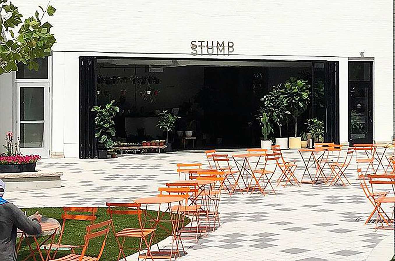 wide open commercial storefront design
