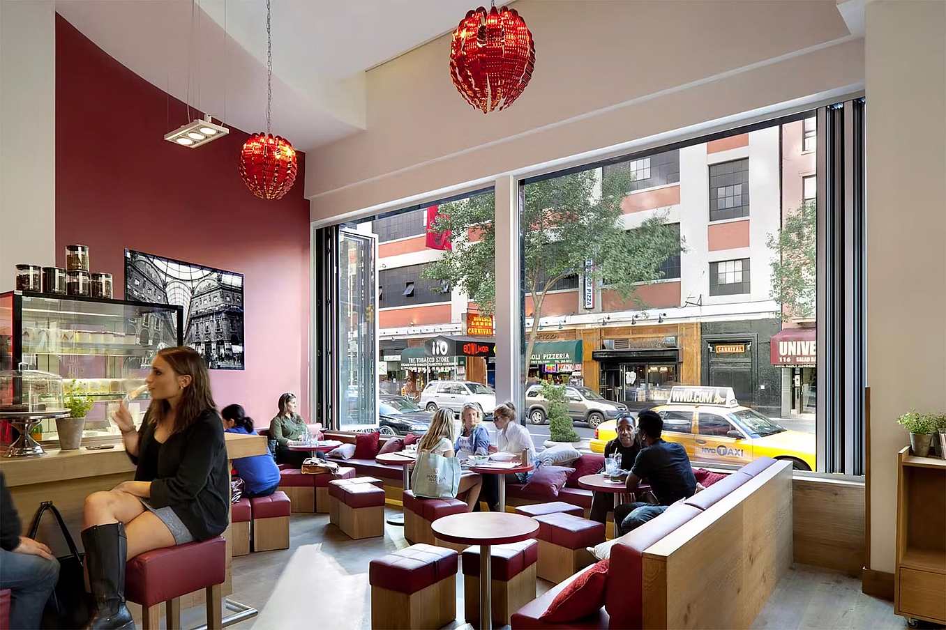 folding commercial glass walls