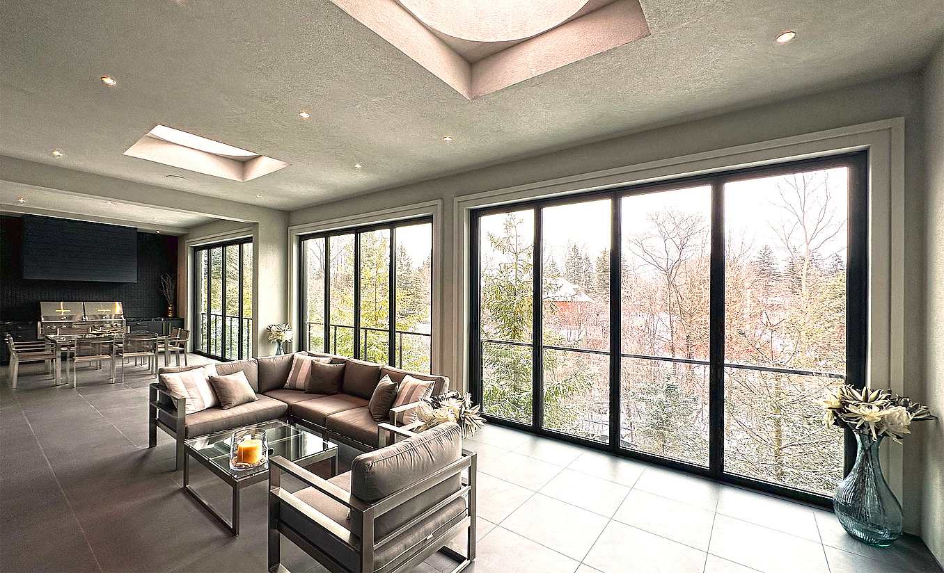 porch design with residential patio wall systems