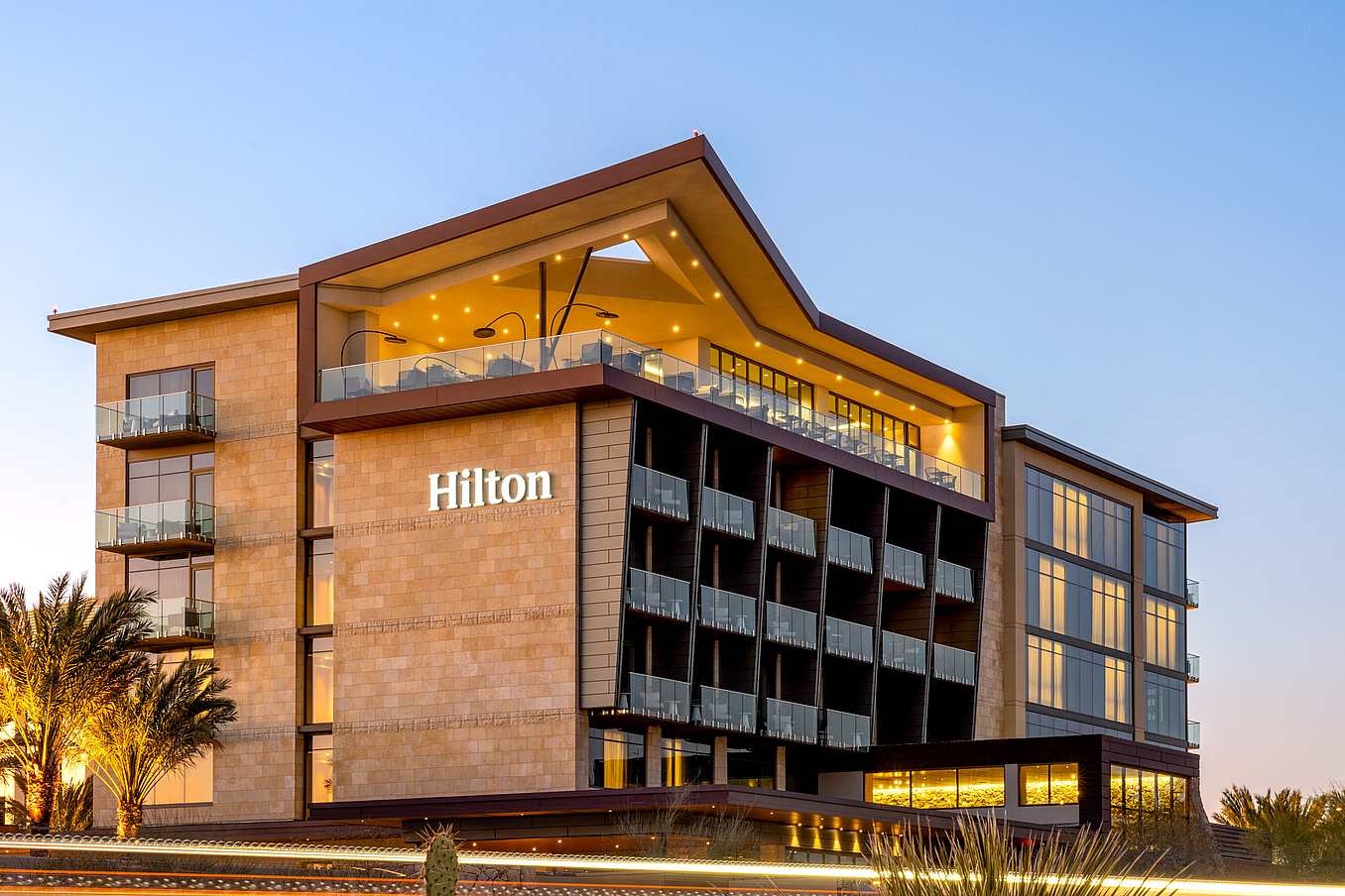 Hilton North Scottsdale with NanaWall operable glass doors