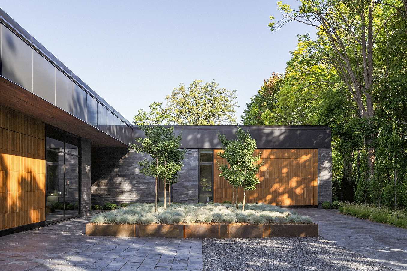 The Slate lakefront home design