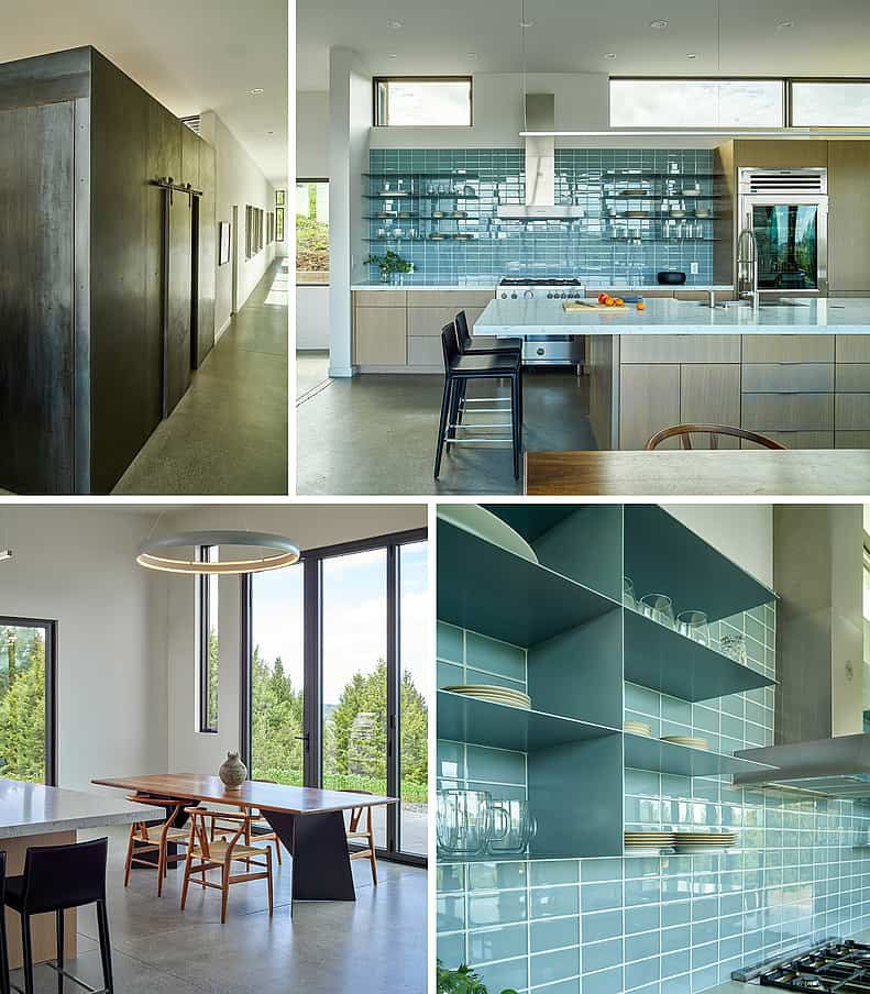 Montana residential architecture with NanaWall folding glass wall system