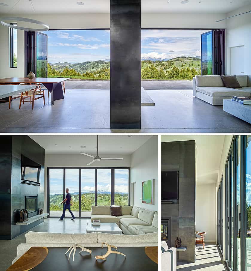 indoor outdoor living with NanaWall folding glass wall systems