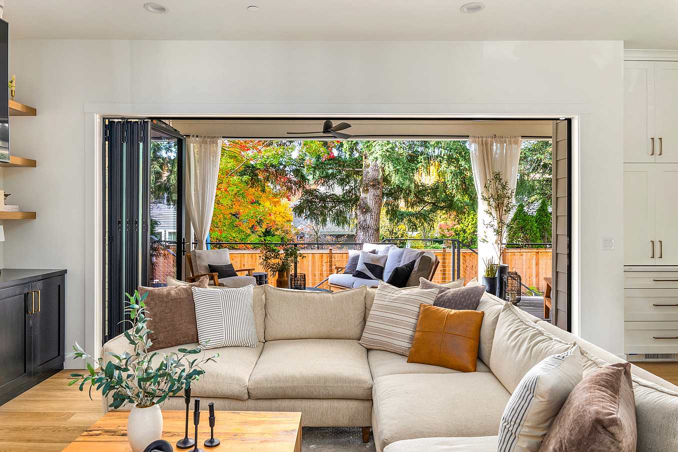 NanaWall bifold door system 