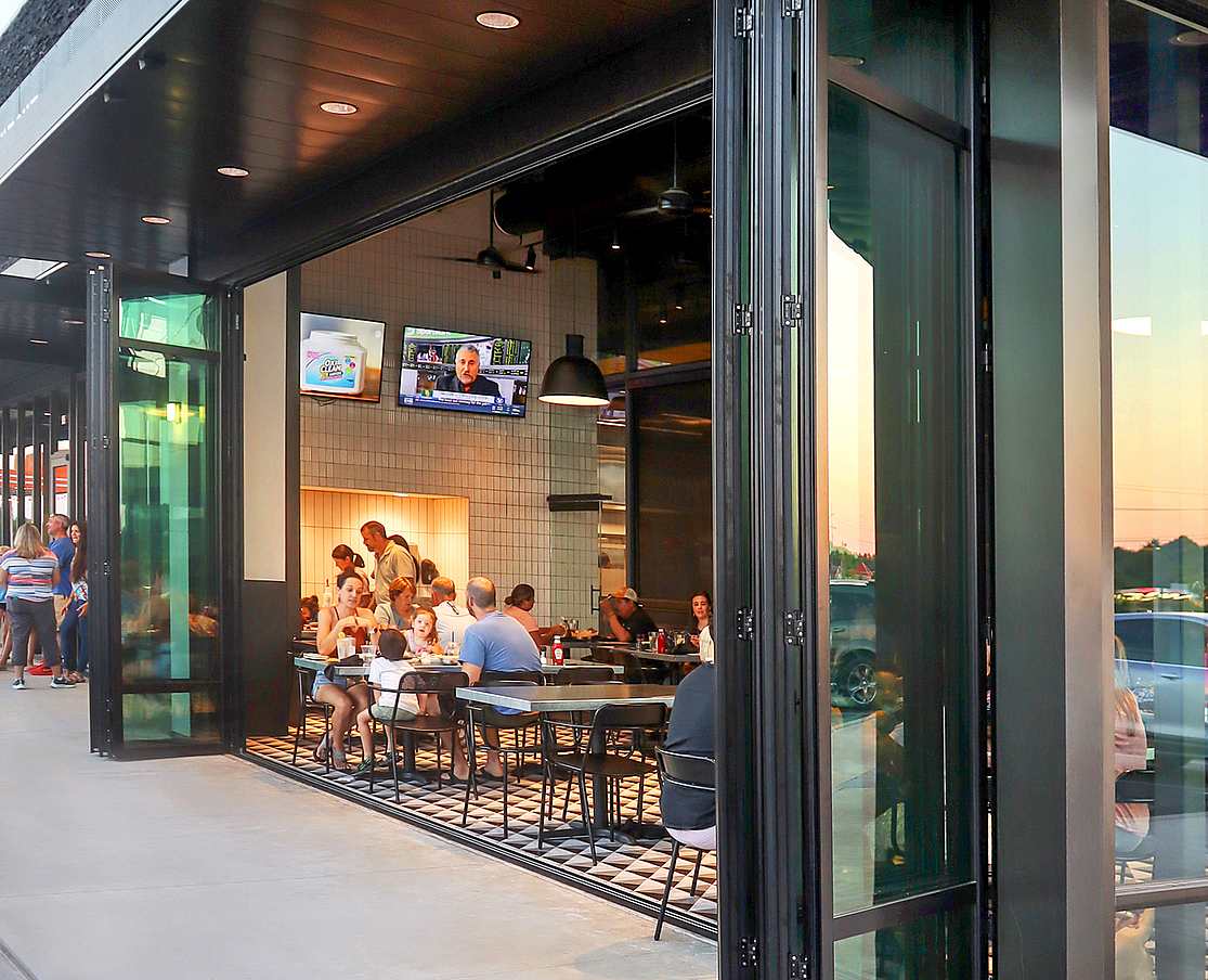 NanaWall commercial glass doors