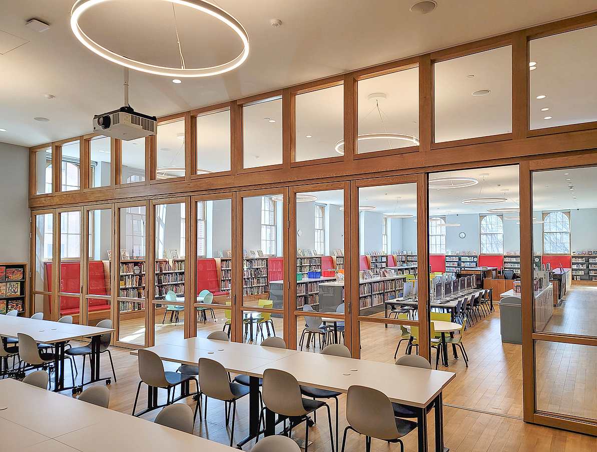 wood framed operable glass wall systems