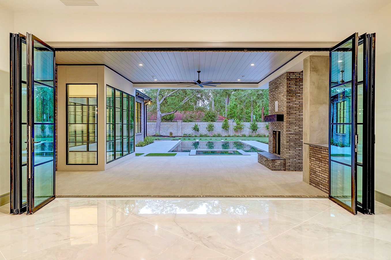 NanaWall residential folding glass doors