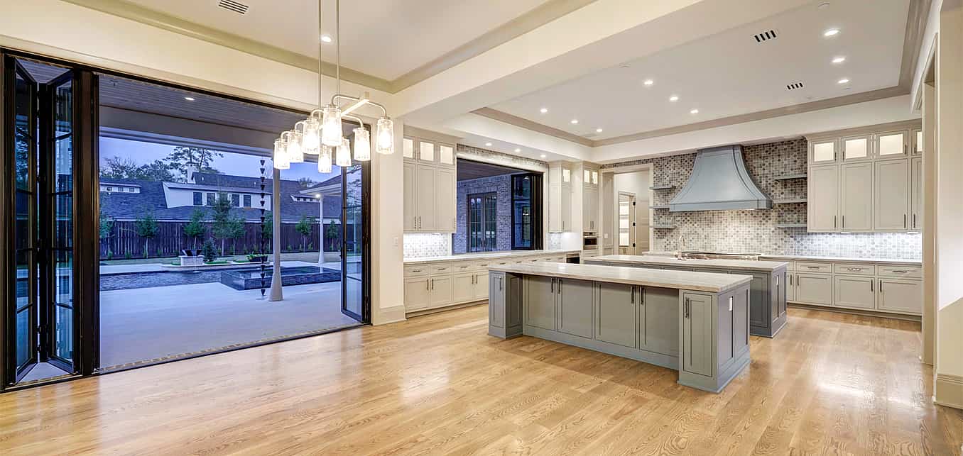 Residential folding window and folding glass doors