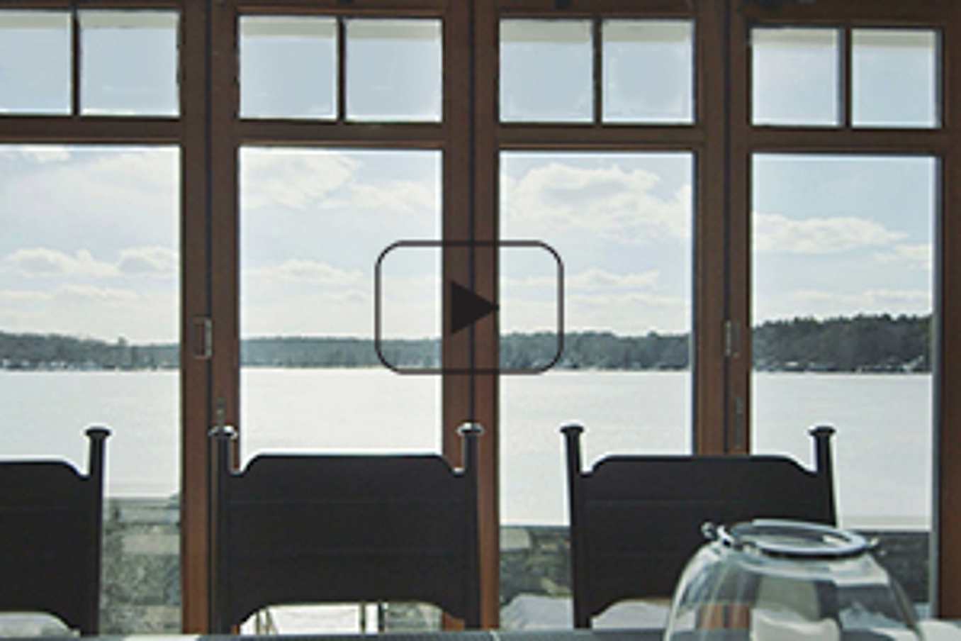 NanaWall operable glass door panels