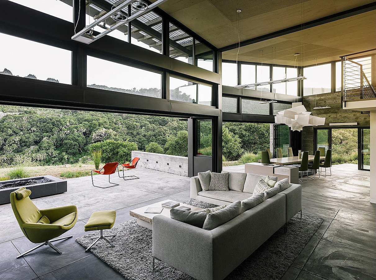 NanaWall aluminum framed folding glass door systems