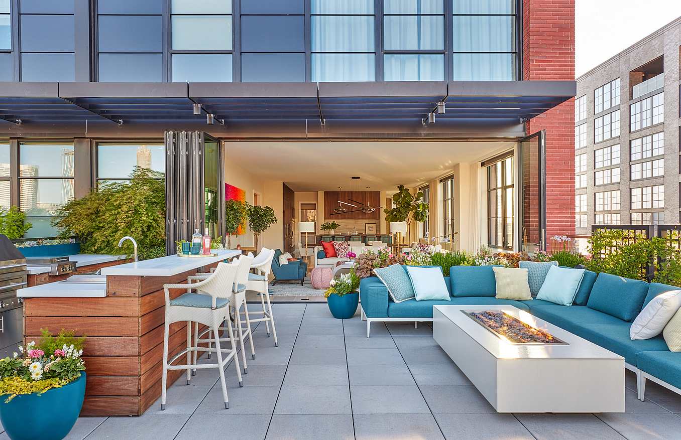 folding patio doors for terraces