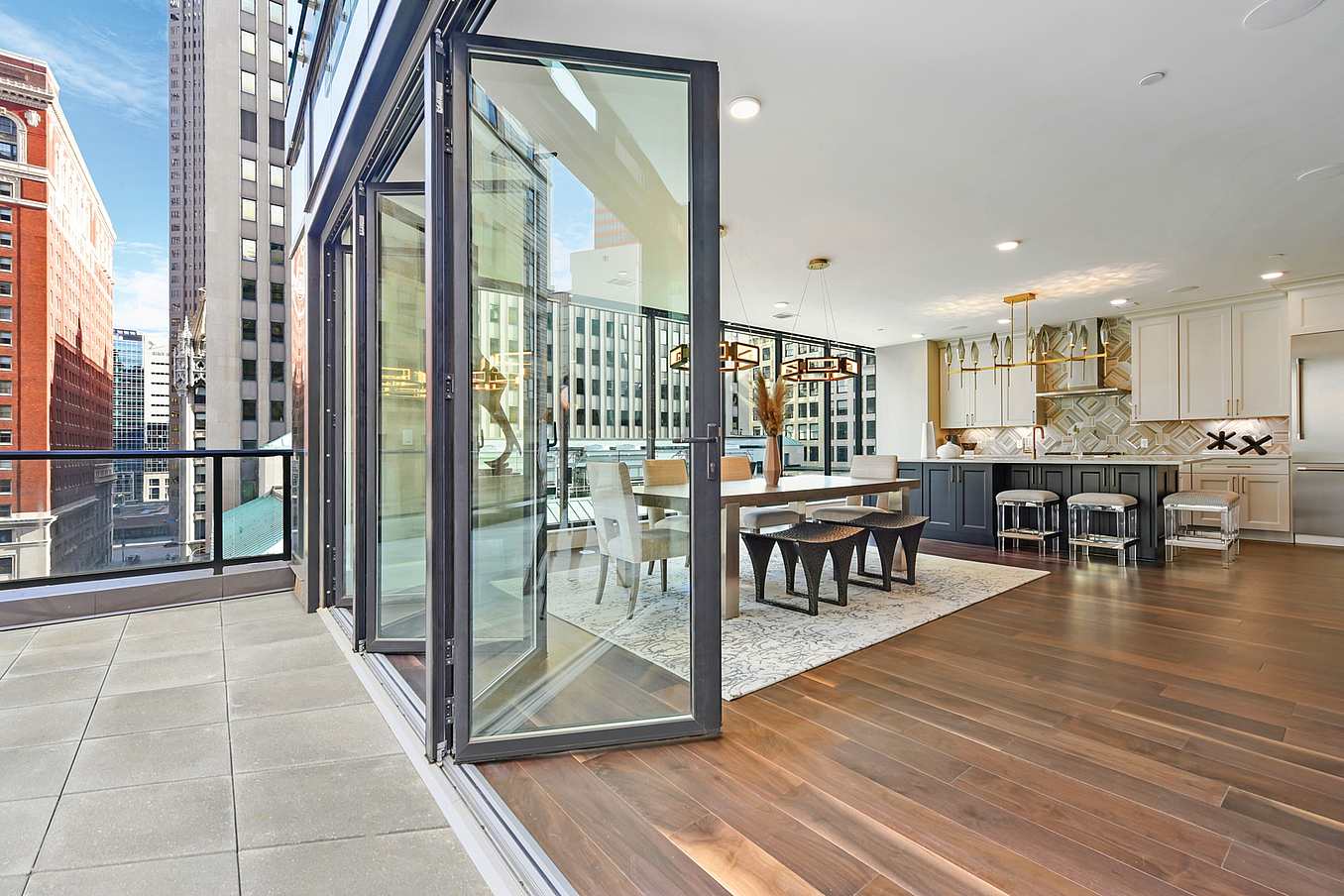 NanaWall multifamily glass doors