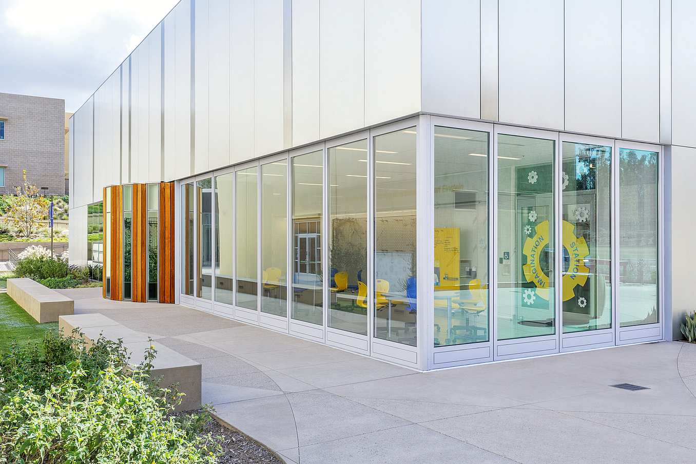 single track sliding operable glass systems from NanaWall
