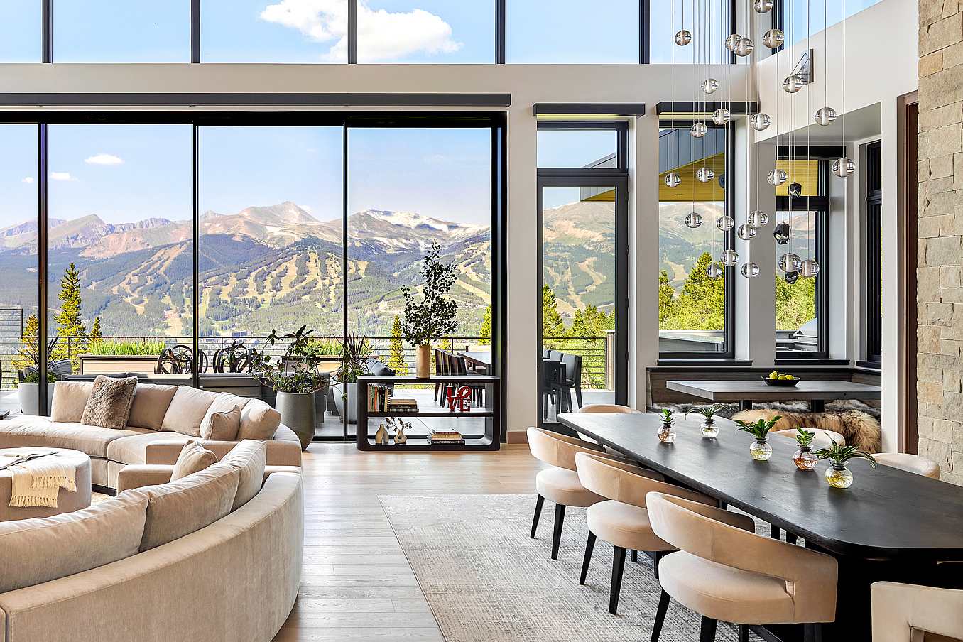 NanaWall sliding glass wall system cero frames mountain view