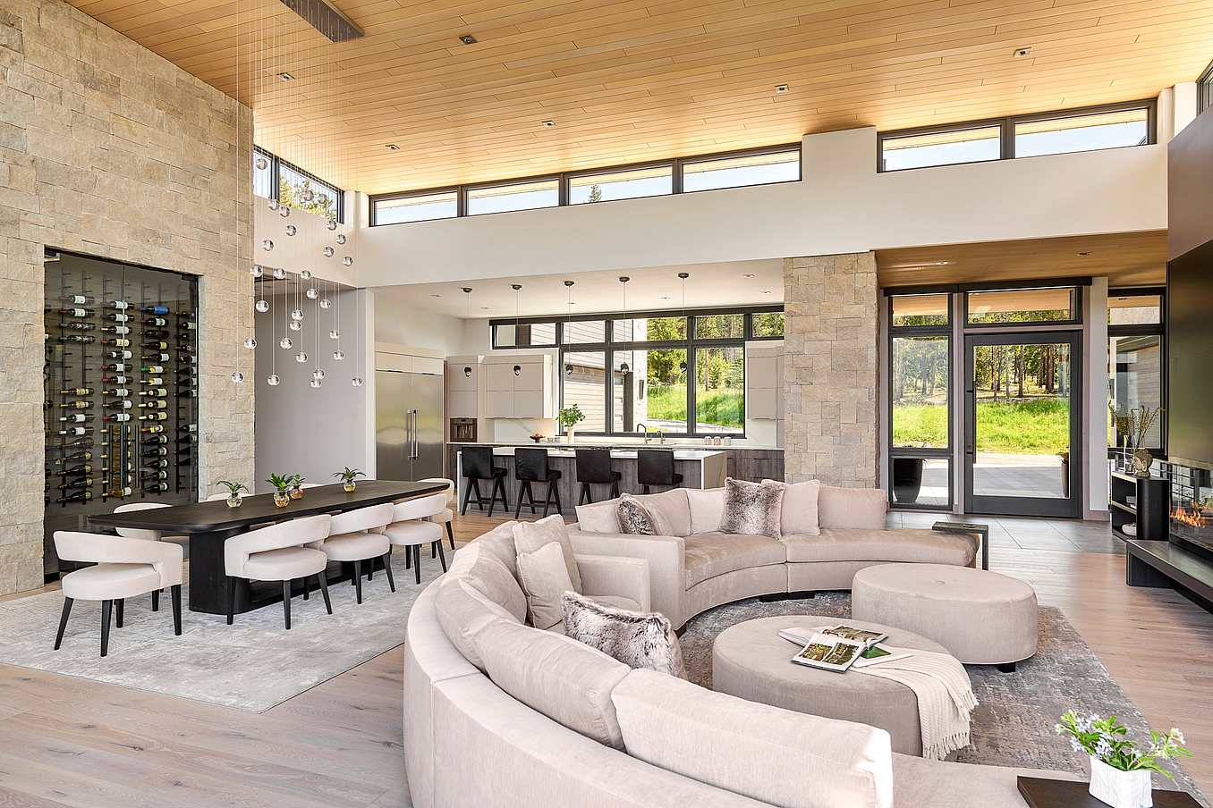 modern design in Colorado home with NanaWall system