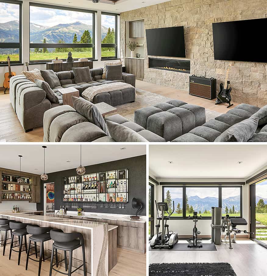 amenities in Colorado Modern Mountain Home