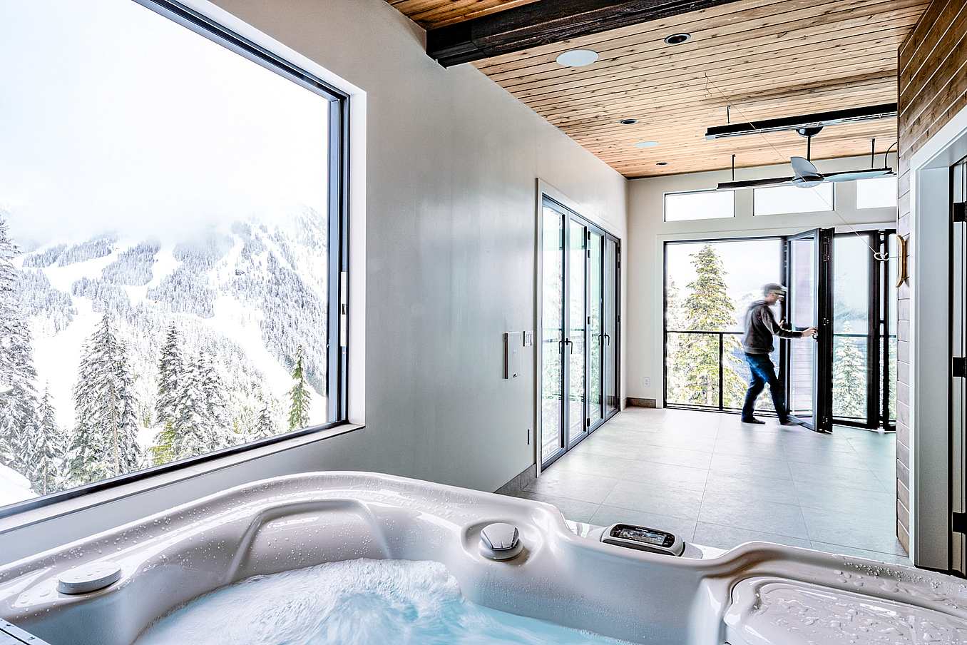 bifold glass door systems for cold weather
