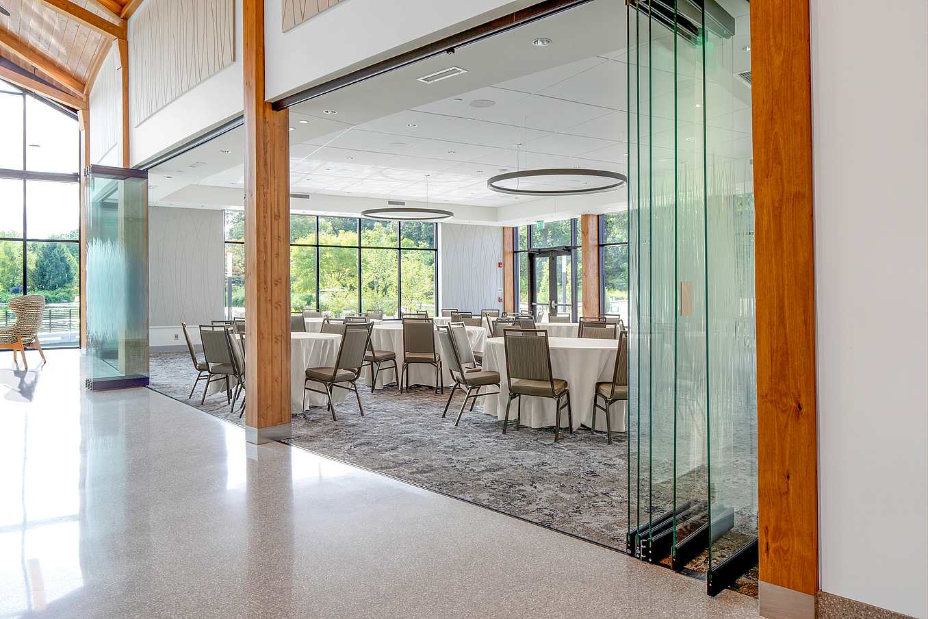all glass retractable glass doors