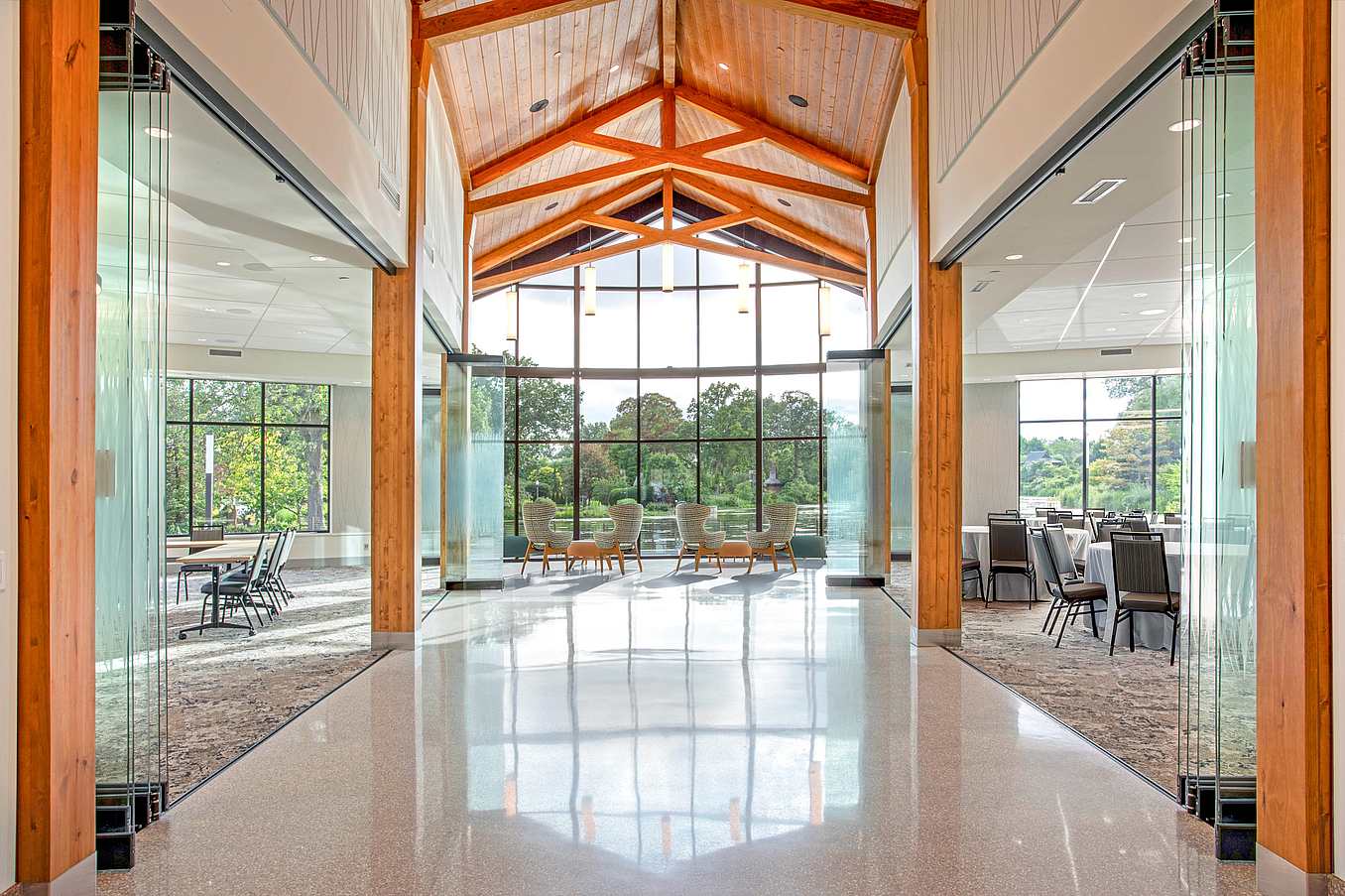 NanaWall retractable glass doors
