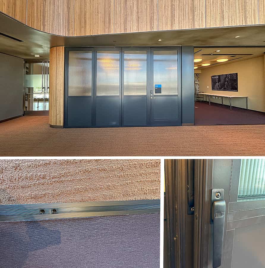 NanaWall single track sliding stacking commercial door systems